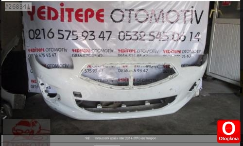 mitsubishi çıkma yedke parça space star ön tampon