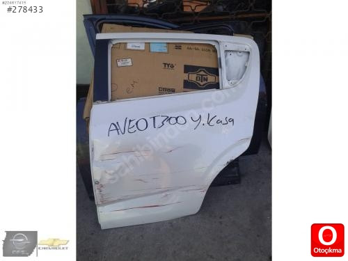 orjinal sökme çıkma sıfır aveo t300 yeni kasa sol arka kapı