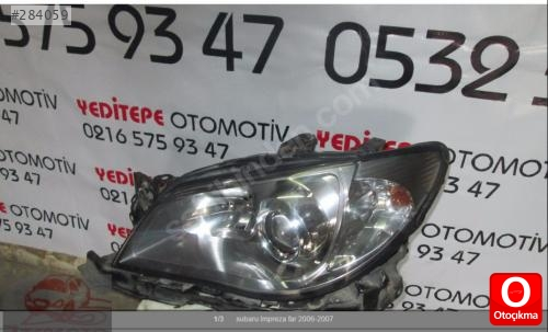 subaru çıkma yedek parça ımpreza sol far