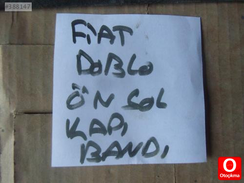 FİAT DOBLO SOL ÖN KAPI ÇITASI ORJİNAL