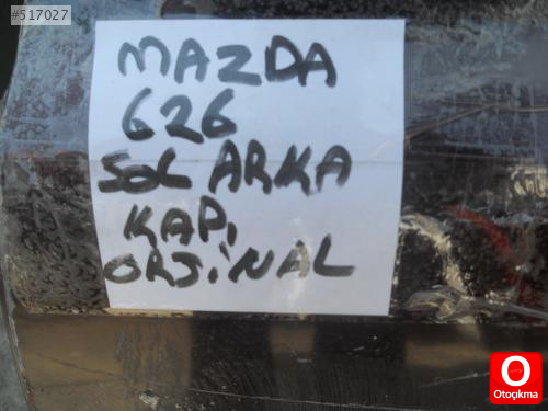 MAZDA 626 SOL ARKA KAPI ORJİNAL ÇIKMA
