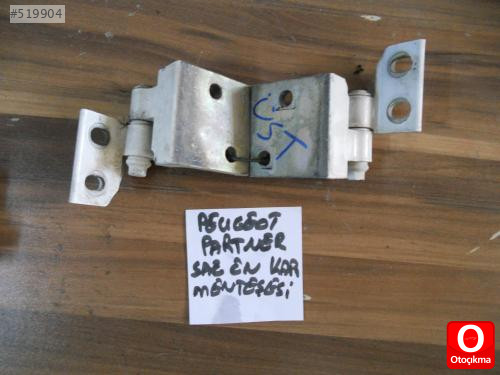 PEUGEOT PARTNER SAĞ ÖN KAPI MENTEŞESİ ALT ÜST ORJİNAL