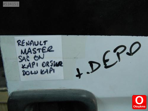 RENAULT MASTER SAĞ ÖN KAPI KİLİDİ ORJİNAL ÇIKMA
