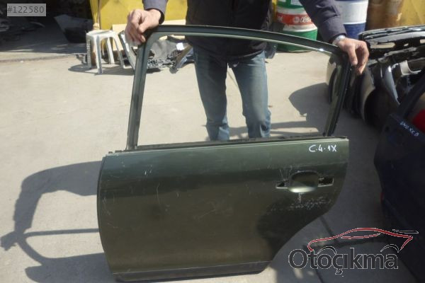 2003-2009 C4 SOL ARKA KAPI CİTRÖEN ORJİNAL ÇIKMA PARÇA