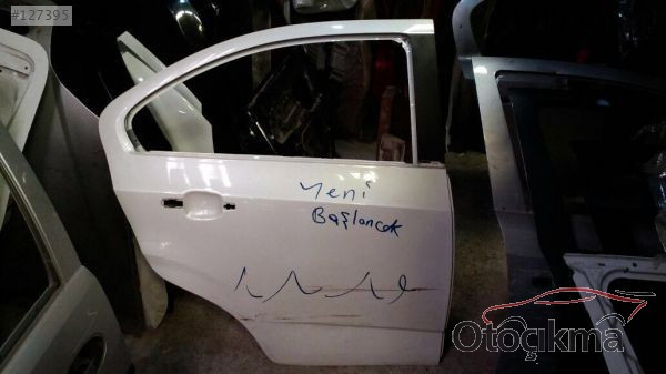 Chevrolet Aveo 2012 sedan sağ arka kapı çıkma orjinal cancan opel