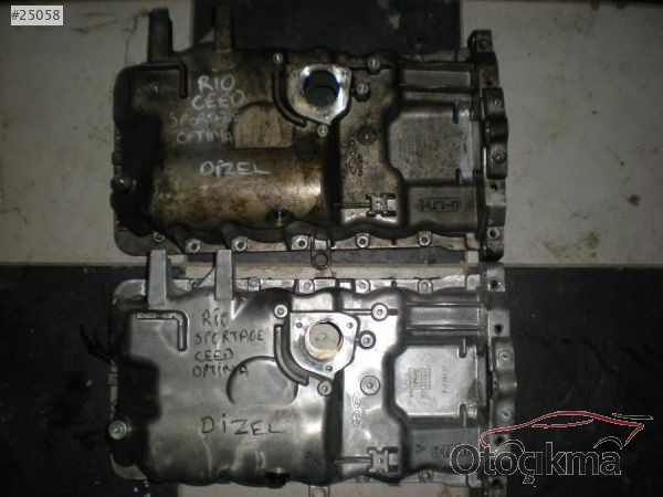 kia rio çıkma yağ karteli