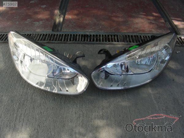 RENAULT FLUENCE SAĞ SOL FAR ORJİNAL ÖN TAMPON DOLU 2009 2012