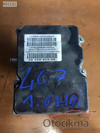 PEJO 407 1.6 HDİ ABS BEYNİ