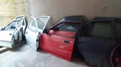 Hyundai Excel sağ arka kapı çıkma yedek parça Mısırcıoğlu ot