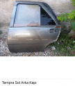 Fiat Tempra sol arka kapı orjinal çıkma