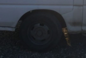 1996 model mitsubishi l300 çıkma sol ön jant lastik