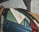 2008 çıkma volvo s40 sağ ön kapı camı