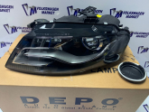 A4 04-12 XENON LEDLİ SOL ÖN FAR (DEPO)8K0941029AJ 8K0941003C