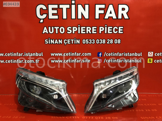 mercedes vito led sag sol far 447 kasa led far 2018 otocikma com da 694439