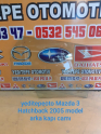 Mazda 3 arka cam hatchback