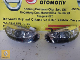 Renault Fluence Orjinal Çıkma Sağ/Sol Far ve Diğer Parçalar