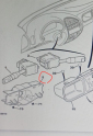 Citroen Saxo far sinyal kolu yuvası 624125