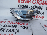Megane 4 sağ far faz2 krom çerçeveli sarı soket orijinal