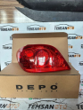 PEUGEOT 307 MAKYAJLI KASA SOL ARKA STOP SIFIR TEMSAN 6350X0