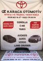2013-2016 TOYOTA AURİS ÇIKMA ORJİNAL ÖN TAMPON  IZGARASI NİKELAJ