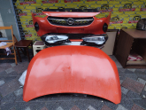 OPEL CORSA F ÖN SET TURUNCU ÇIKMA ORJİNAL YEDEK PARÇA  KAPUT