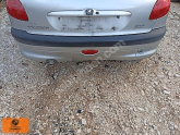 PEUGEOT 206 ORJINAL ÇIKMA ARKA TAMPON DEMİRİ 