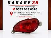 2014-2017 TOYOTA YARİS ARKA SİS FARI REFLEKTÖR ORJİNAL ÇIKMA