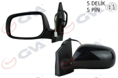 TOYOTA COROLLA SOL DIŞ DİKİZ AYNA 2008-2010 ARASI ELEKTRİKLİ ISIT