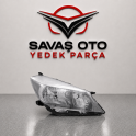 TOYOTA YARİS ÖN FAR EL.MOTOR.KROM SAĞ SOL 2011 VE ÜZAERİ / TAİWAN