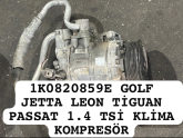 1K0820859E GOLF JETTA LEON TİGUAN PASSAT 1.4 TSİ KLİMA KOMPRESÖR