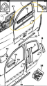 citroen c3 kapı yatay kirişi sol 9009 F3