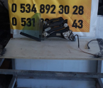 A1716700303 W171 KASA SLK ARKA SOL KELEBEK CAM VE MEKANİZMA