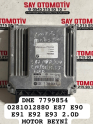 DME 7799854 0281012880 E87 E90 E91 E92 E93 2.0D MOTOR BEYNİ