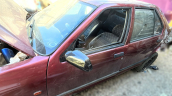 Renault 19 europa sol ön kapı araçtan sökme kırmızı renk