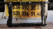 SKODA SUPER B 08-15 ÖN PANEL 3T0805588D