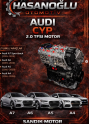 Audi A4 A5 A6 A7 2.0 TFSI CYP Motor Sıfır Sandık Motor