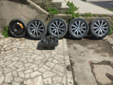 renault latitude orjinal jant ve stepne seti 40.000 tl