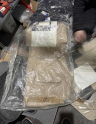 W203 orijinal krem bej mat plastik paspas
