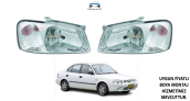 HYUNDAİ ACCENT MİLENYUM SAĞ/SOL FAR SIFIR ADET FİYAT 2000/2002