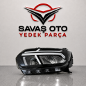 DACIA DUSTER BEYAZ CERCEVE FAR SAĞ SOL 2023 VE ÜZERİ / KAMPANYA