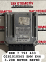 DDE 7 793 433 0281010565 BMW E46 3.20D MOTOR BEYNİ