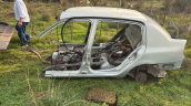 2006 clio sedan sol arka çamurluk kesme