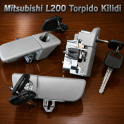 Mitsubishi L200 torpido kilidi 100626