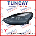 TESLA Y SOL LED'Lİ MERCEKLİ FAR 2022-2024 YEDEK PARÇA