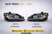 SEAT İBİZA 2012 2016 SAĞ SOL FAR  6J1941021J 6J1941022J