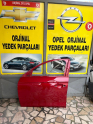 Opel Corsa f sol ön kapı kırmızı renk