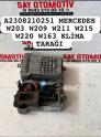 A2308210251 MERCEDES W203 W211 W220 W163 KLİMA MOTORU REZİZTANSI