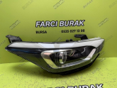 HYUNDAİ İ20 LEDLİ MERCEKLİ SAĞ FAR ORJİNAL 2014-2019 92102-C8200