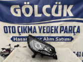 9833036180 Peugeot 2008 Sağ Ön Far ORJİNAL