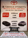 2019-2025 TOYOTA COROLLA ÇIKMA ORJİNAL SÖKME ARKA TRAVERS